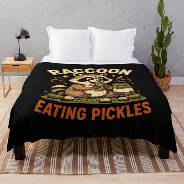 Item preview, Raccoon Eating Pickles designed and sold by PAinTIENCE.