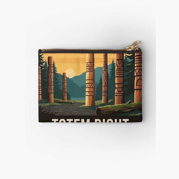Item preview, Totem Bight Totem Pole Trail Ketchikan Alaska Vintage Badge designed and sold by DetourDgn.