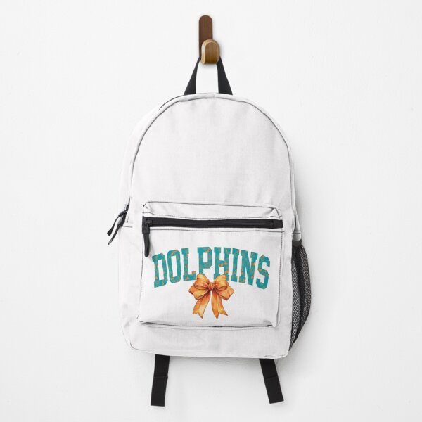 Item preview, Dolphins Floral Coquette Bow designed and sold by RockTheFeal.