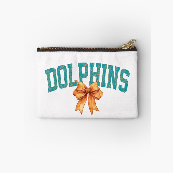 Item preview, Dolphins Floral Coquette Bow designed and sold by RockTheFeal.