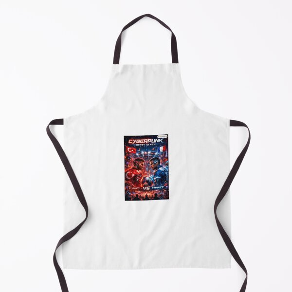 Item preview, Cyberpunk Nations Clash — Turkiye vs France designed and sold by synthesisnft.