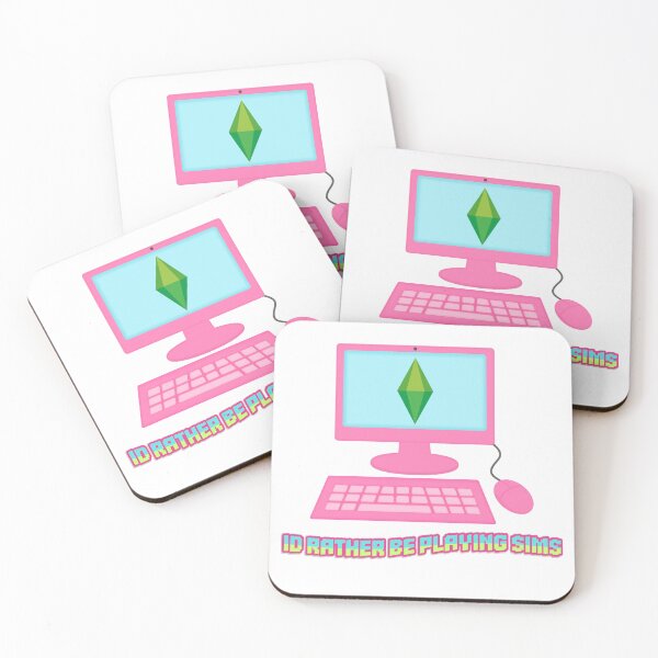 Item preview, Rather Be Playing Sims designed and sold by kolormekarli.