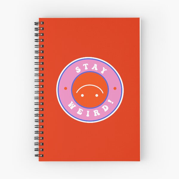 Item preview, Stay Weird Upside Down Smiley Face Y2K Retro designed and sold by PixellaneArt.