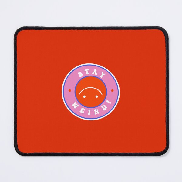 Item preview, Stay Weird Upside Down Smiley Face Y2K Retro designed and sold by PixellaneArt.