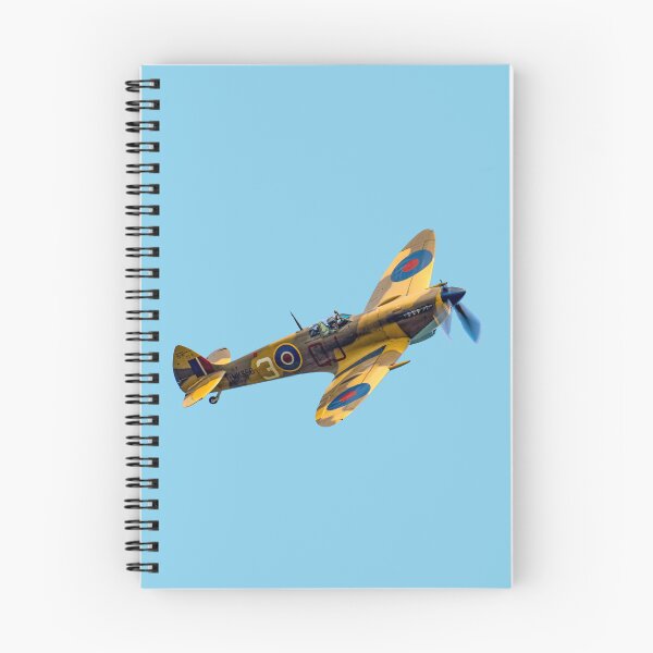 Item preview, Spitfire Fighter Aircraft High-G Banking Vector Art designed and sold by AfterburnerLab.