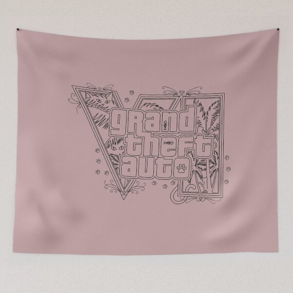 Item preview, Cat Heist Crew Funny Cat Burglar Vintage Tattoo Style designed and sold by Retro Whiskers.