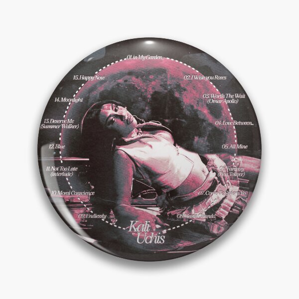 Item preview, kali uchis red moon in venus graphic design designed and sold by dandelionzone.