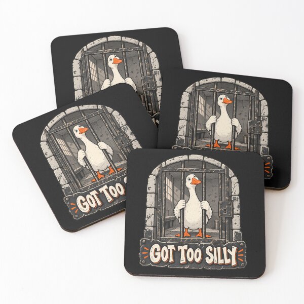 Item preview, Got Too Silly Funny Goose Jail Meme designed and sold by will freed18.