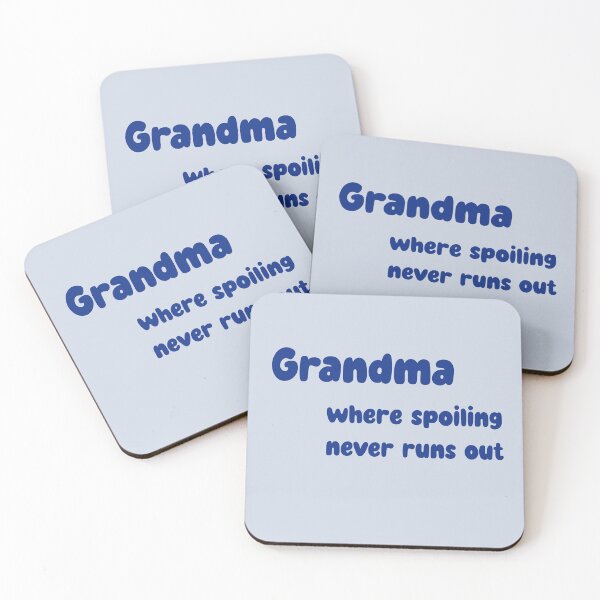 Item preview, Grandma - where spoiling never runs out designed and sold by CreationsbYKz.
