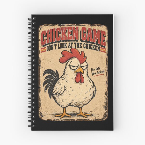 Item preview, Chicken Game Don’t Look at the Chicken Funny Farm Humor designed and sold by will freed18.