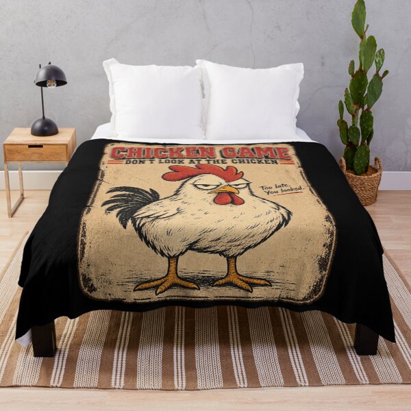 Item preview, Chicken Game Don’t Look at the Chicken Funny Farm Humor designed and sold by will freed18.