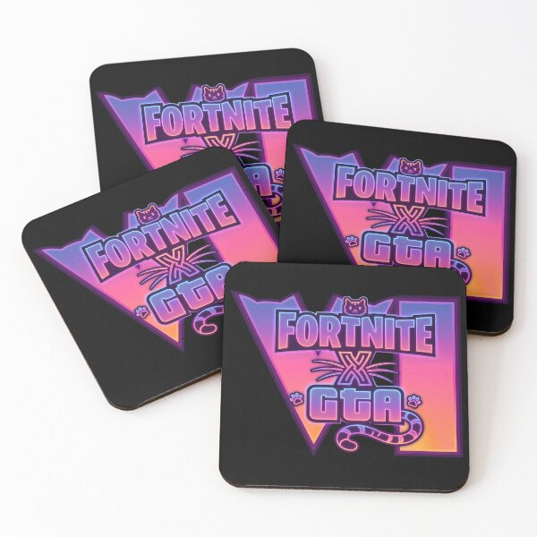 Item preview, Epic Feline Gaming Crossover - Battle Royale x Grand Theft VI Neon Cat designed and sold by Retro Whiskers.