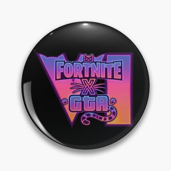 Item preview, Epic Feline Gaming Crossover - Battle Royale x Grand Theft VI Neon Cat designed and sold by Retro Whiskers.