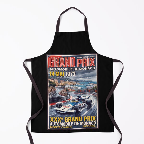 Item preview, Monaco Grand Prix Retro Racing designed and sold by ArtworkNorth.