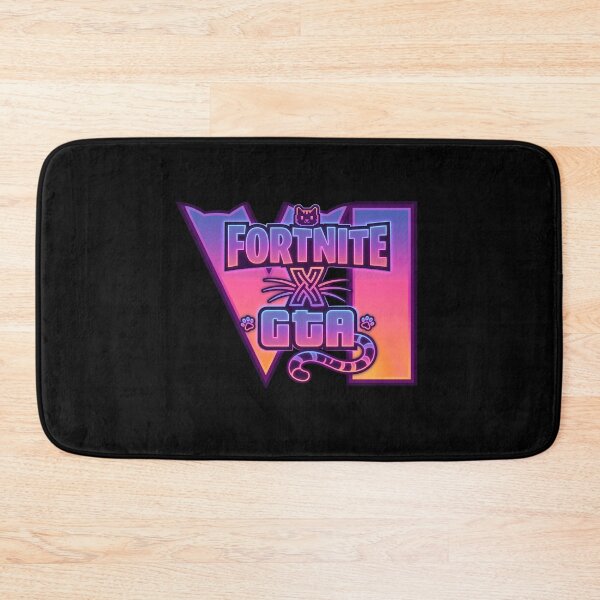 Item preview, Epic Feline Gaming Crossover - Battle Royale x Grand Theft VI Neon Cat designed and sold by Retro Whiskers.