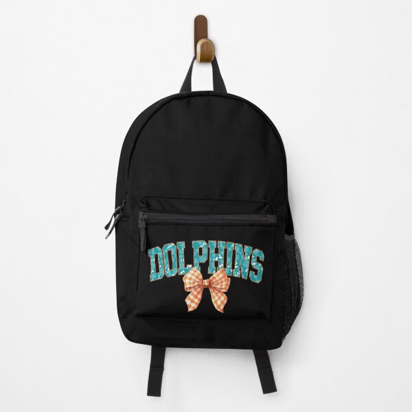 Item preview, Dolphins Floral Coquette Bow Football Fan Team Spirit designed and sold by RockTheFeal.