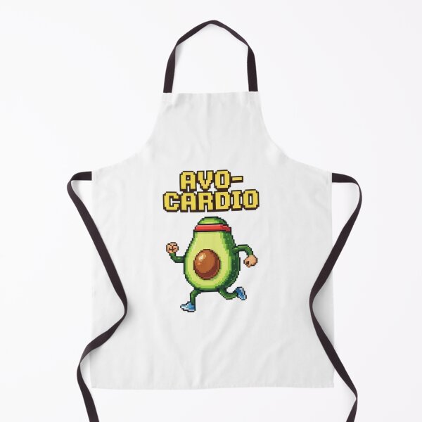 Item preview, Avocado Cardio Pixel Art designed and sold by Zyra_urs1.