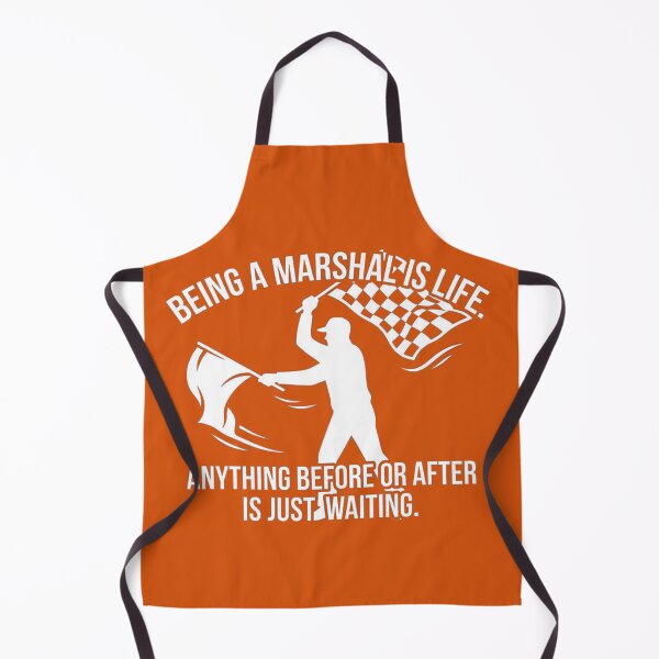 Item preview, Being A Marshal Is Life Funny Motorsport Flagger Quote Art designed and sold by AgdBol.