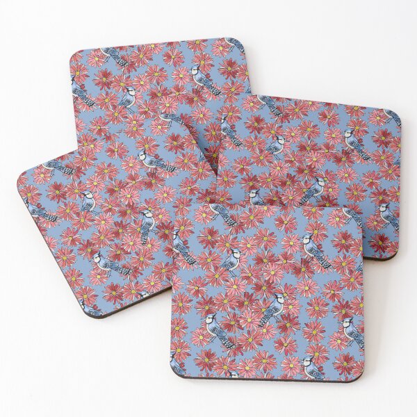 Item preview, Blue Jay Floral designed and sold by lacychenault.