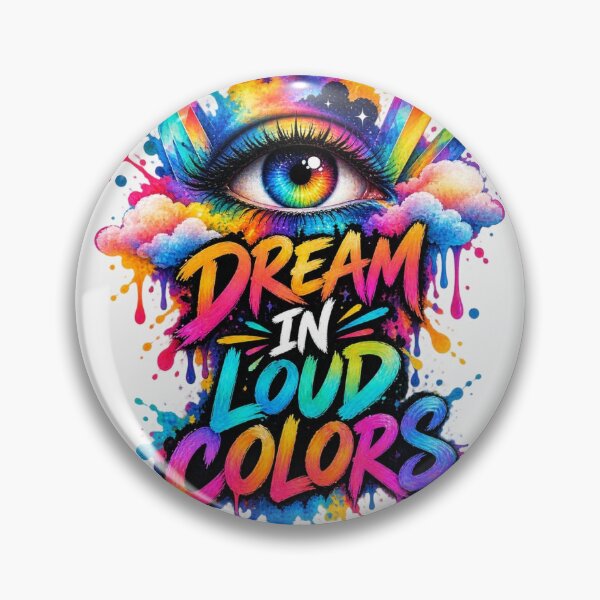 Item preview, Dream In Loud Colors Eye Art designed and sold by MH Digital Studio .