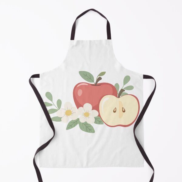 Item preview, Red Apples with Green Leaves  designed and sold by BetweenForms.