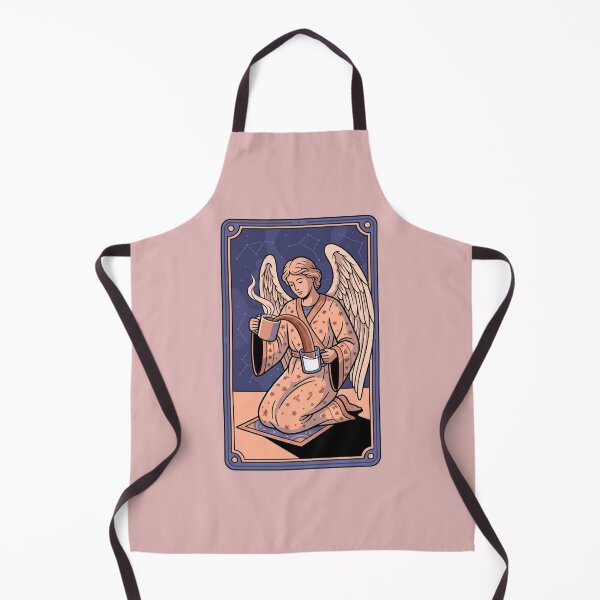 Item preview, Temperance Tarot Christmas Coffee Angel Pop Art designed and sold by Rare By Hero.