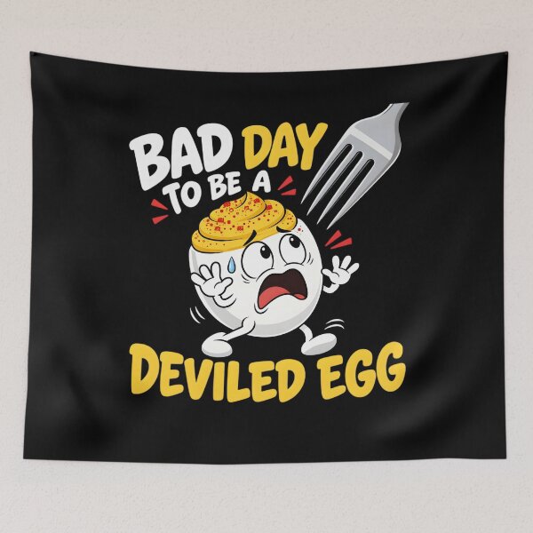 Item preview, Funny Thanksgiving Dinner Bad Day to Be a Deviled Egg designed and sold by clothesy7.