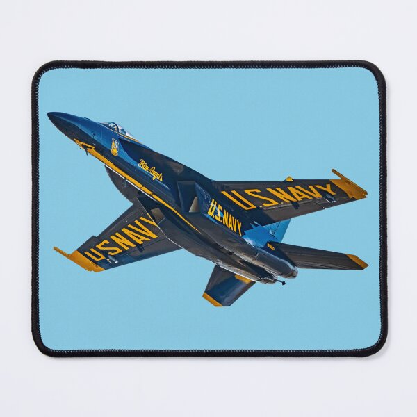 Item preview, F/A-18 Hornet Blue Angels Demonstration Team Vector Art designed and sold by AfterburnerLab.