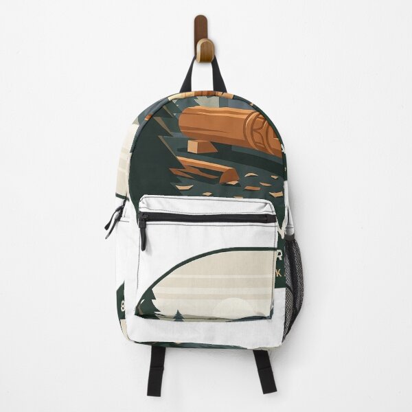 Item preview, Totem Bight CCC Cedar Carving Heritage 1938 Alaska Retro Sticker designed and sold by DetourDgn.