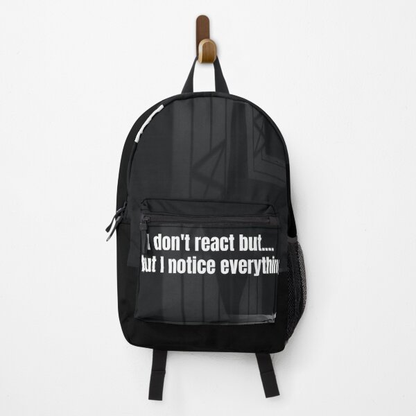 Item preview, I Dont React But I Notice Everything Quote designed and sold by Mr besho.