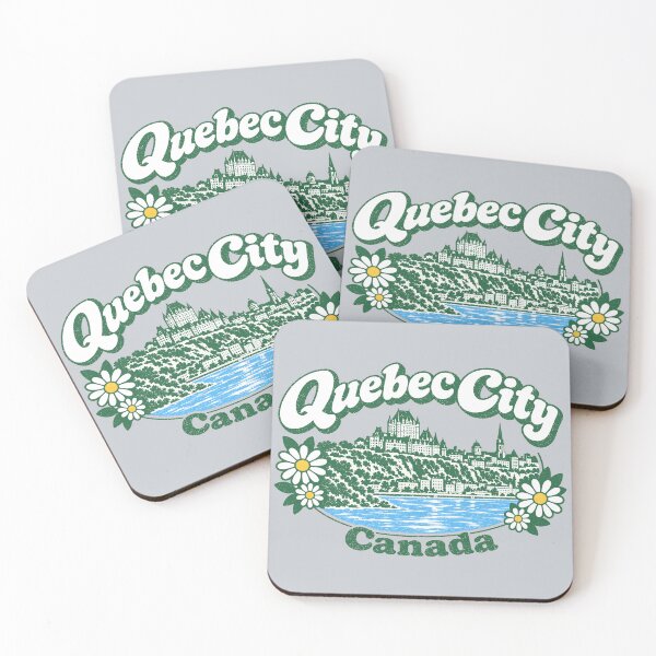Item preview, Quebec City Canada Retro Pretty City designed and sold by HowToCanadian.