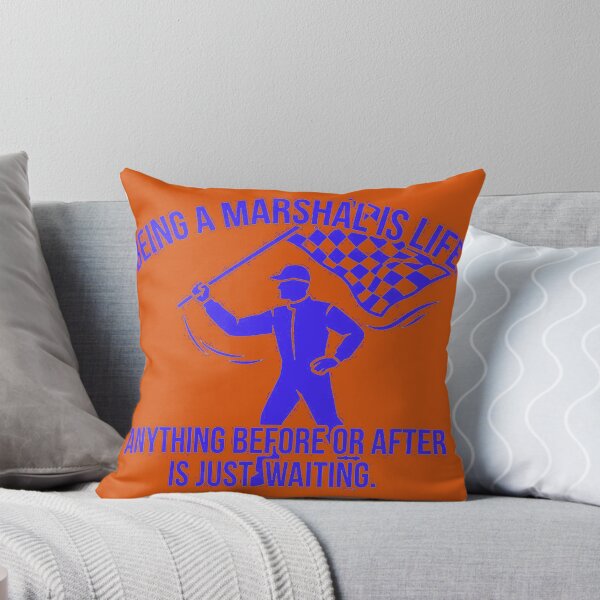 Item preview, Copy of Being A Marshal Is Life Racing Flag Official Quote designed and sold by AgdBol.