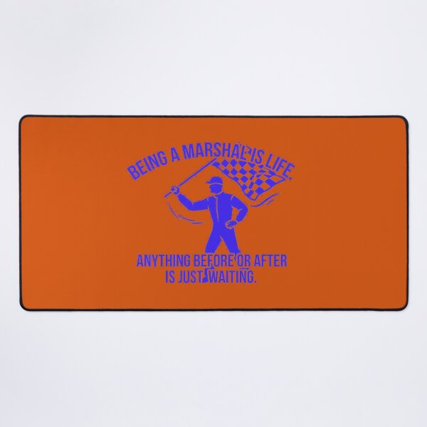 Item preview, Copy of Being A Marshal Is Life Racing Flag Official Quote designed and sold by AgdBol.