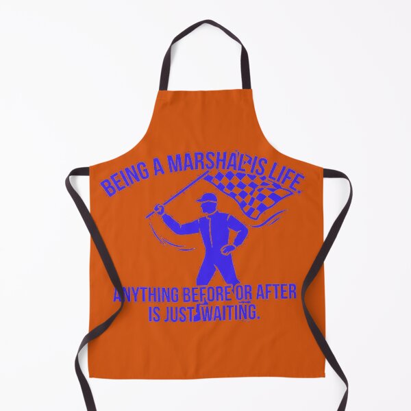 Item preview, Copy of Being A Marshal Is Life Racing Flag Official Quote designed and sold by AgdBol.
