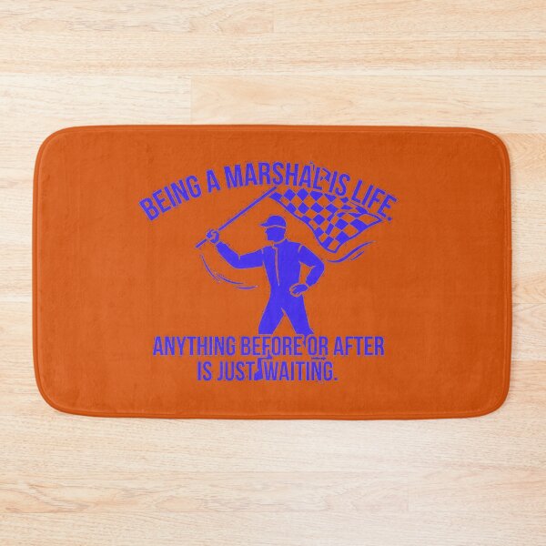 Item preview, Copy of Being A Marshal Is Life Racing Flag Official Quote designed and sold by AgdBol.