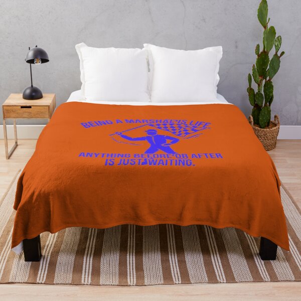 Item preview, Copy of Being A Marshal Is Life Racing Flag Official Quote designed and sold by AgdBol.