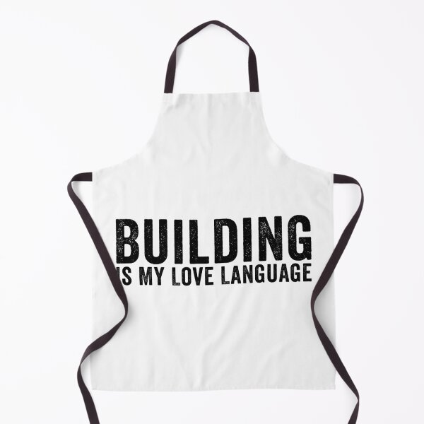 Item preview, Building Is My Love Language Funny Construction Worker Carpenter Builder Humor designed and sold by 76Valeria.