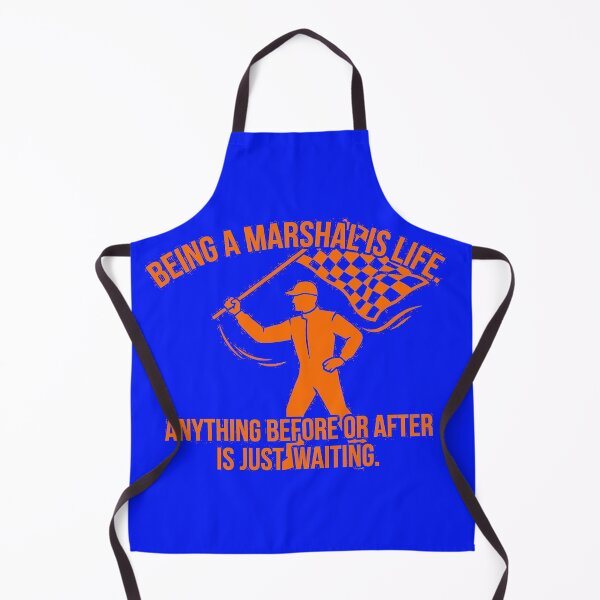 Item preview, Copy of Being A Marshal Is Life Racing Flag Official Quote designed and sold by AgdBol.