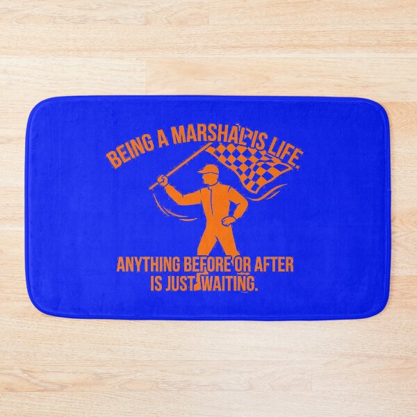 Item preview, Copy of Being A Marshal Is Life Racing Flag Official Quote designed and sold by AgdBol.
