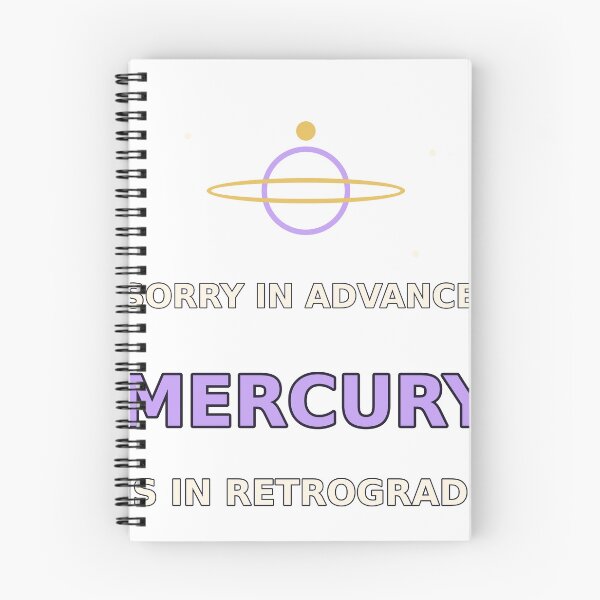 Item preview, Mercury Retrograde Apology designed and sold by FitEnvy.