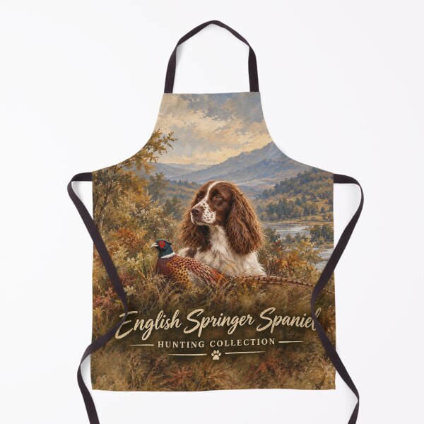 Item preview, English Springer Spaniel & Pheasant – Hunting Collection designed and sold by TammyHunterArt.