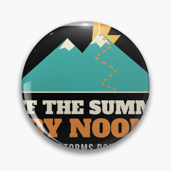 Item preview, Off the Summit by Noon Mountain Storm Hiking designed and sold by Nice Niche.