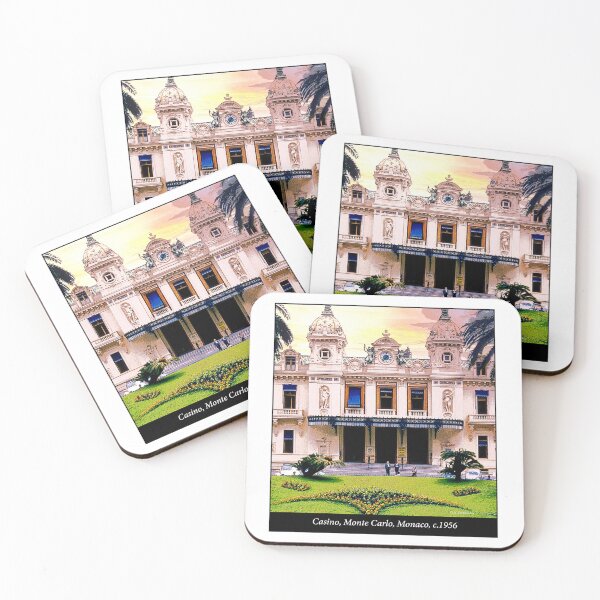 Item preview, Casino, Monte Carlo, Monaco, c.1956, Digital Illustration designed and sold by AMacGPhilly.