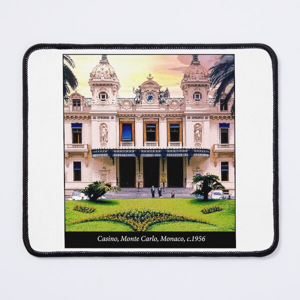 Item preview, Casino, Monte Carlo, Monaco, c.1956, Digital Illustration designed and sold by AMacGPhilly.