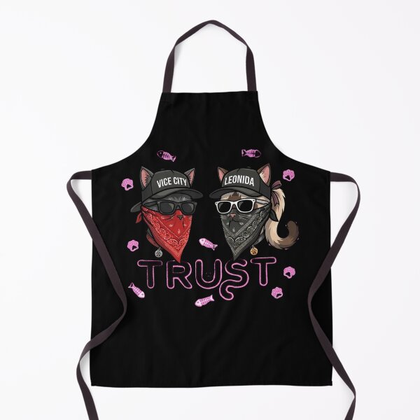 Item preview,  Vice City Leonida Trust - Edgy Gangster Cats Streetwear designed and sold by Retro Whiskers.