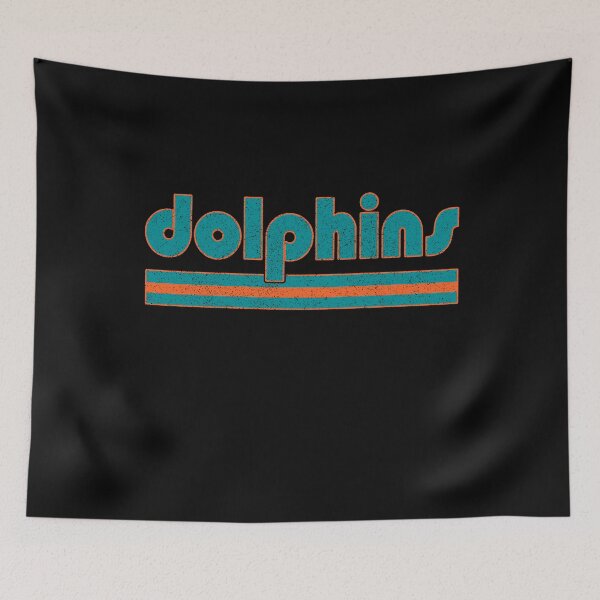 Item preview, Vintage Dolphins Three Stripes Weathered Sports Team designed and sold by RockTheFeal.