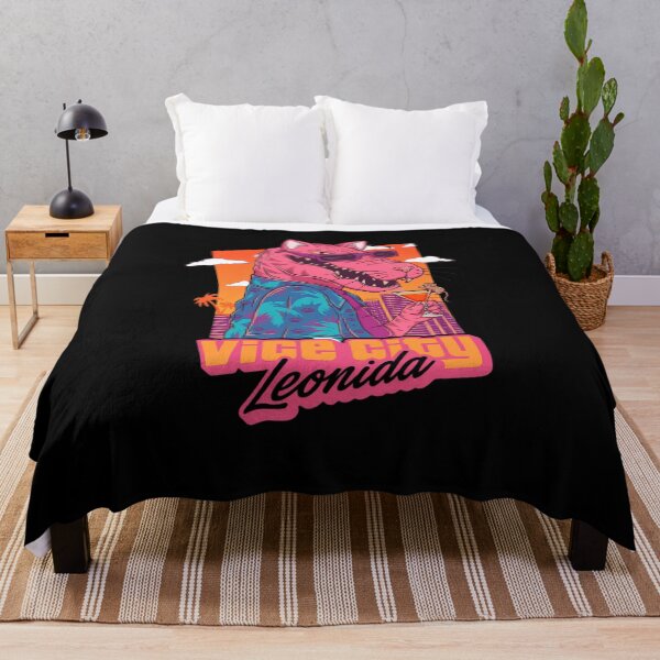 Item preview, Vice City Leonida Retro Sunset Cat Gator designed and sold by Retro Whiskers.