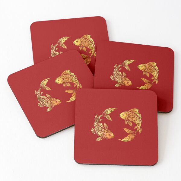 Item preview, Koi Fish, Pisces, Water Symbol, Zodiac, Horoscope, Astrology, Gold Fish designed and sold by classic car craze.