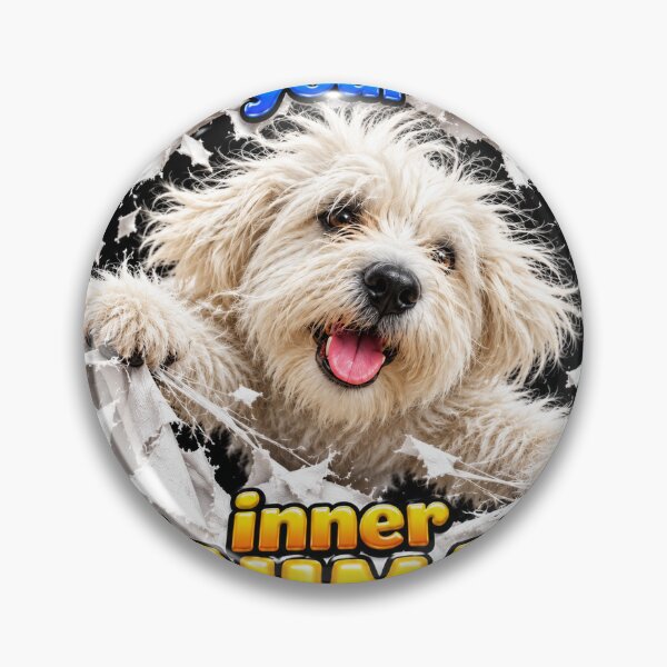 Item preview, Unleash Your Inner Animal - Fluffy Dog designed and sold by Bor-Suk.