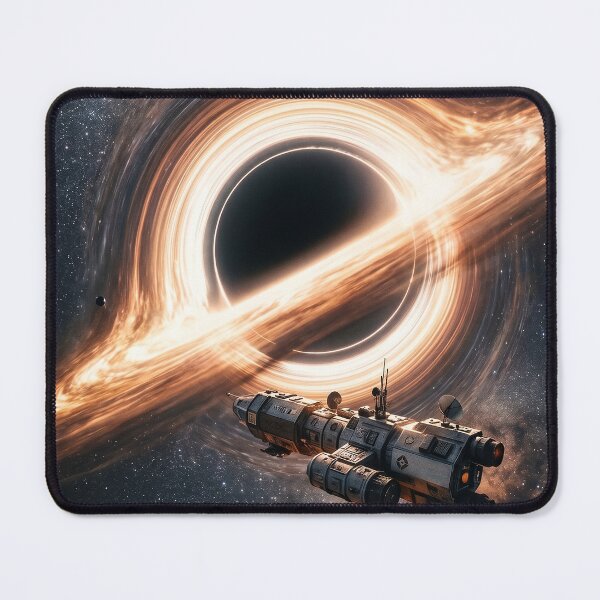 Item preview, Spacecraft Navigating a Supermassive Black Hole designed and sold by ArtworkNorth.